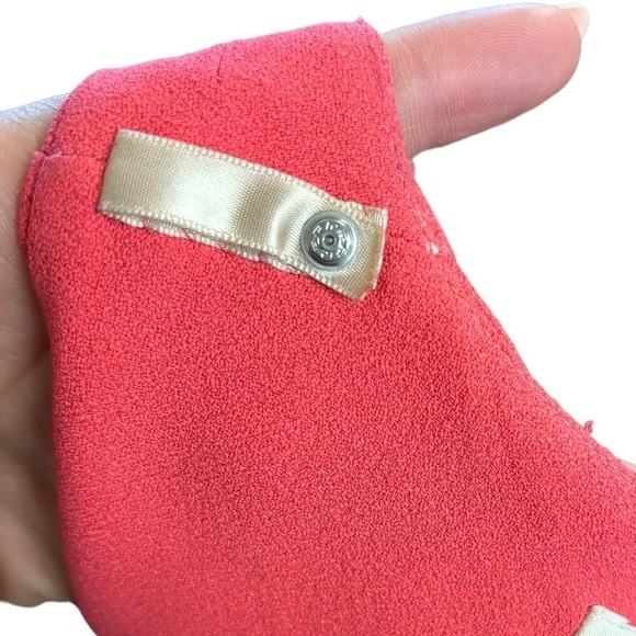 Antonio Berardi Salmon Pink Sheath Cocktail Back Zipper Italian Made Women’s S/M - Picture 10 of 15
